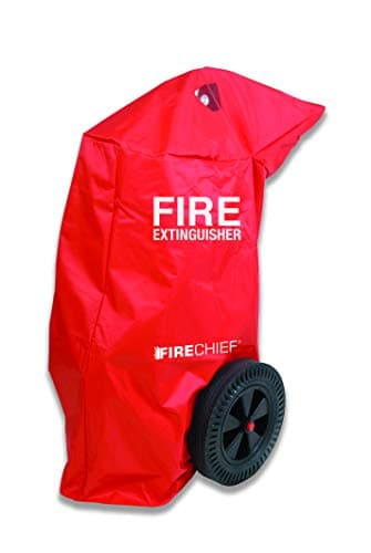 Image of Firechief RPV8 Fire Extinguisher Cover, 50 kg, Red
