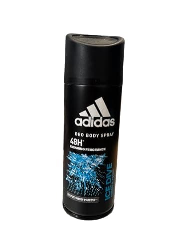 Image of adidas Ice Dive Deodorant Body Spray for Men - Long-Lasting Fresh Feeling Without Aluminium, Pack of 6 (6 x 150 ml)