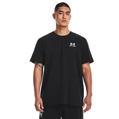 Image of Under Armour Men's Heavyweight Short-Sleeved T-Shirt Graph Black