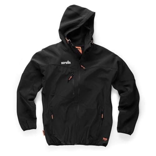 Image of Scruffs Worker Softshell Water-Resistant Jacket Black L (T54852)