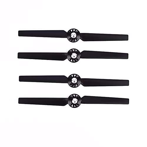 Image of 4pcs Propellers/Fit For Yuneec Typhoon Q500 4K Drone Quick Release Self-locking Props Replacement Blade Spare Parts Accessory (Color : Black)