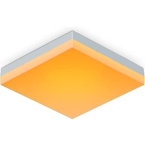 Image of nanoleaf Skylight Expansion Pack, 1 Smart LED RGBCW Ceiling Light [Requires Starter Kit to Function], Modular Wi-Fi Colour Changing and Dimmable Square, Works with Apple Home Amazon Alexa Google Home