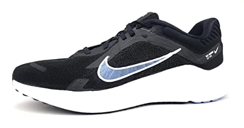 Image of NIKE Men's Quest 5 Sneaker, Black Cobalt Bliss White, 8.5 UK