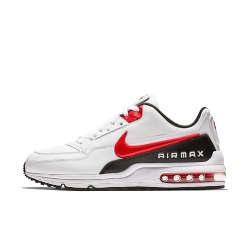Image of Nike Air Max Ltd 3, Men's Running Shoe, Multicolour White University Red Black 100, 6 UK (40 EU)