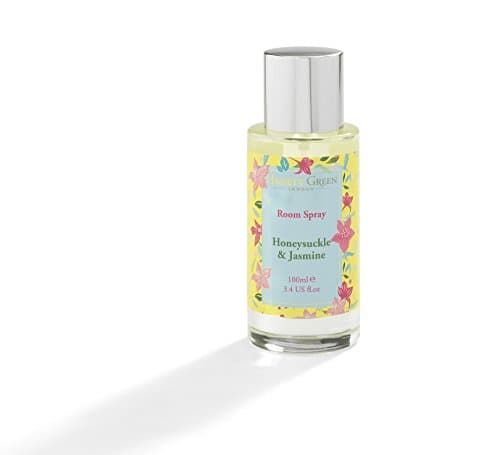 Image of Hassett Green London - Honeysuckle & Jasmine - Room Mist Home Fragrance Spray - 100ml Glass Bottle