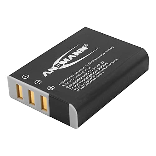 Image of ANSMANN Li-Ion 3.7V Camera Battery Replacement For NP-95/ DB-90 [Pack of 1] Compatible with Fuji & Ricoh Cameras Incl Fuji FinePix F30, X100S, Ricoh GXR & Many More - 5 Year Warranty
