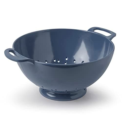 Image of Zeal Melamine Colander/Strainer (24cm) Provence Blue