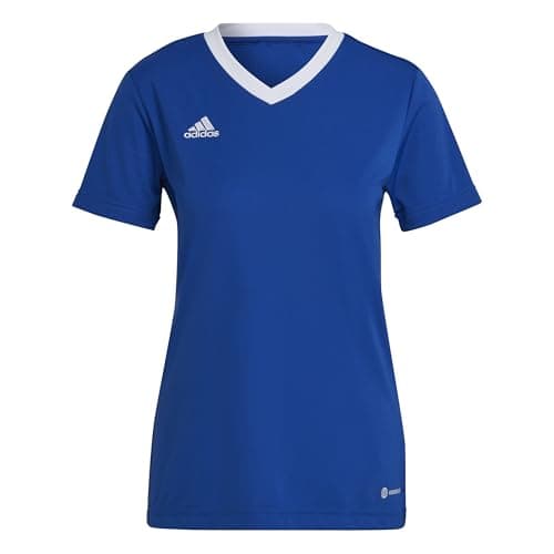 Image of adidas Women's Entrada 22 Jersey, Royal Blue, L