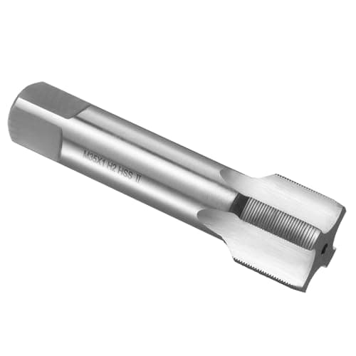 Image of sourcing map Hand Plug Tap M35 x 1 H2 Metric Thread Plug Style Taps Straight Flute Screw Tapping Threading Tool High Speed Steel HSS6542