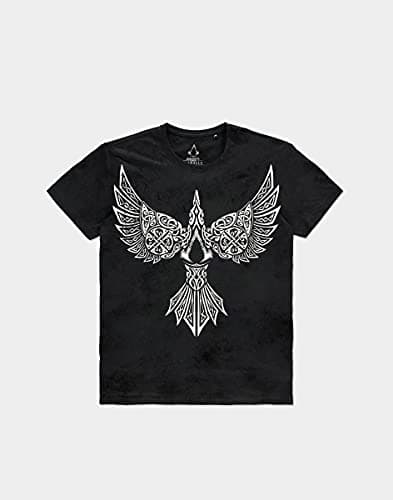 Image of Assassin's Creed Valhalla - Raven Men's T-Shirt (s) Black