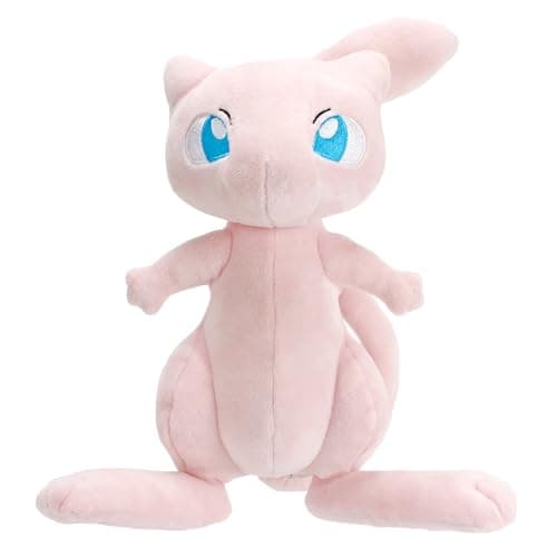 Image of Pokémon Mew Plush - 8-Inch Soft Plush with Authentic Details