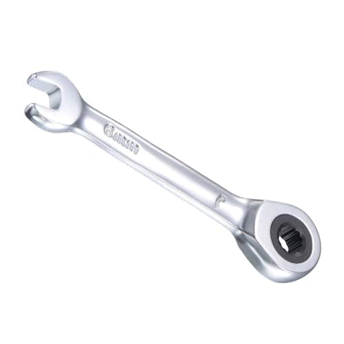Image of CoCud Ratcheting Wrench, 6mm Head Metric 72-Teeth, Cr-V Combination Wrench Spanner - (Applications: for Repairing Home Tasks)