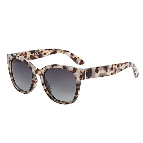 Image of ZENOTTIC Cat Eye Polarised Sunglasses for Women - Oversized Sun Glasses UV400 Protection Retro Shades Designer Style