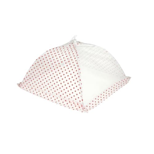 Image of Tala Gingham Food Cover, 30.5cm Diameter, Red