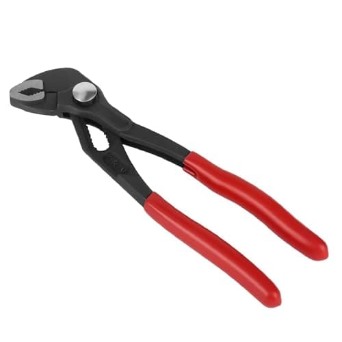 Image of Lotnery 7''(180mm) Water Pump Pliers, Box Joint Water Plier Pipe, Adjustable Multigrip Groove Joint Pliers Wrench Grips Plumbers Gas with V-Jaw, CRV Steel Slip Joint Pliers with Comfort Grip