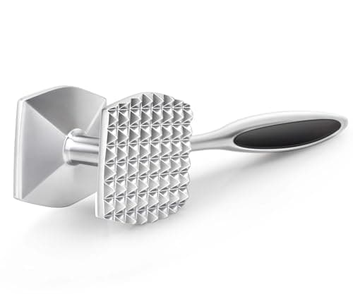 Image of Aliglow Meat Tenderizer Hammer Tool Pounder For Tenderizing Steak Beef Poultry