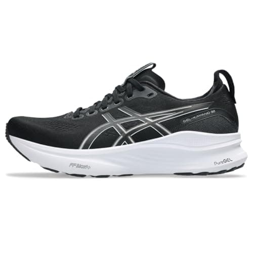 Image of ASICS Men's Gel-Kayano 32 Running Shoes, Black/White, 7.5 UK
