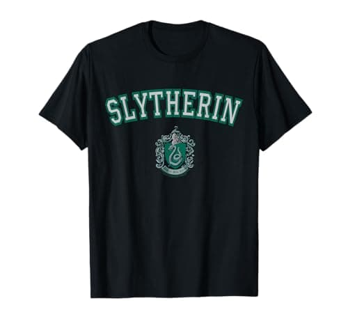 Image of Harry Potter Varsity Slytherin Crest T-Shirt