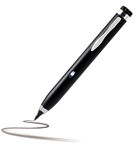Image of Navitech Black Fine Point Digital Active Stylus Pen Compatible With Fujitsu Stylistic R726 / Fujitsu Lifebook T936