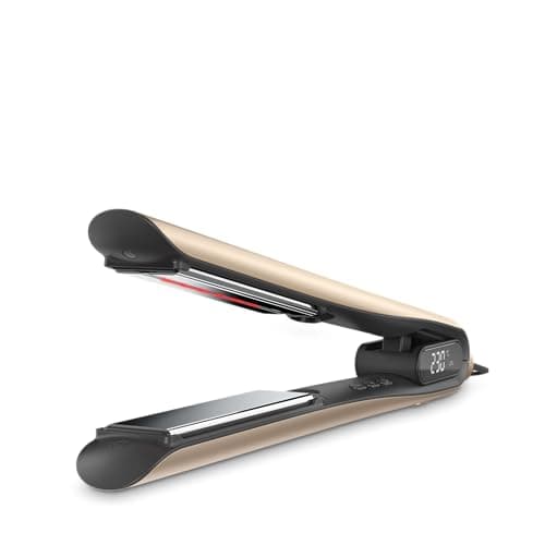 Image of Silk'n Hair Straightener | SilkyStraight | Hair Straightener with Infrared and Ionic Technology | Warm After 15 Seconds | Long-Lasting lint-Free and Shiny Result | All Hair Types | Storage Bag