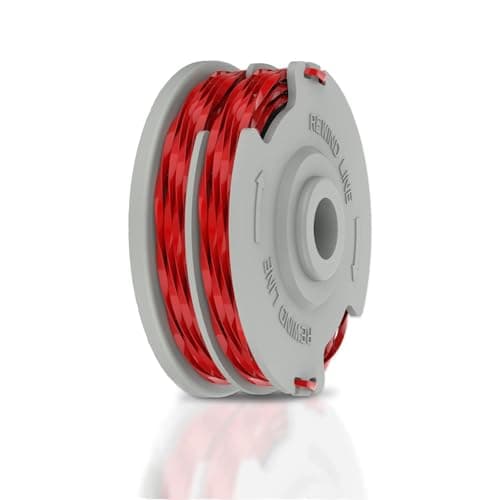Image of MOECSHSY Strimmer Spool for Flymo, Strimmer Wire for Flymo Fly021, 1.6mm Double Autofeed Spools Replacement Compatible with Flymo Contour Power/Mini/Trim Grass Trimmer -1 Pack