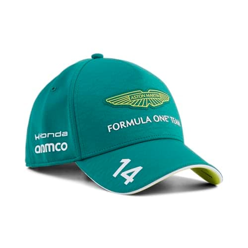 Image of PUMA Aston Martin F1 2026 Fernando Alonso Team Cap - Green - One Size Fits Most