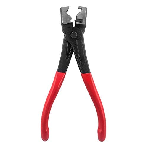 Image of QWORK® Hose Clamp Pliers, Car Hose Clamp CV Boot Clamp Pliers Clic & Clic-R Type Collar Clamp for Most Cars