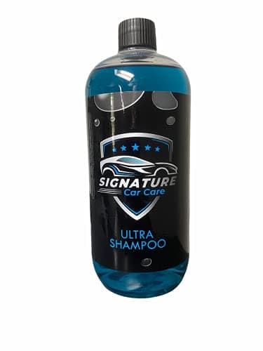 Image of Signature Car Care Ultra Shampoo - pure shampoo ph neutral, super foam, super concentrated formulation 1:1000 (1 Litre)