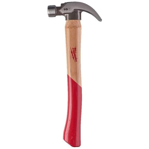 Image of Milwauee 4932478659 Hammer Nail Puller with Wooden Handle 450 g