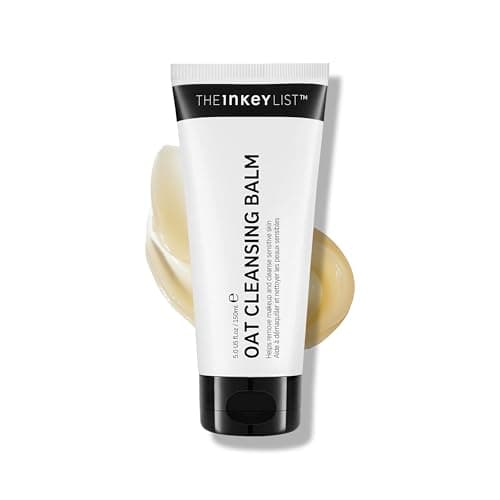 Image of The INKEY List Oat Cleansing Balm 150ml – Old Packaging & Formula Version, Hydrating Makeup Remover & Face Cleanser for Sensitive Skin