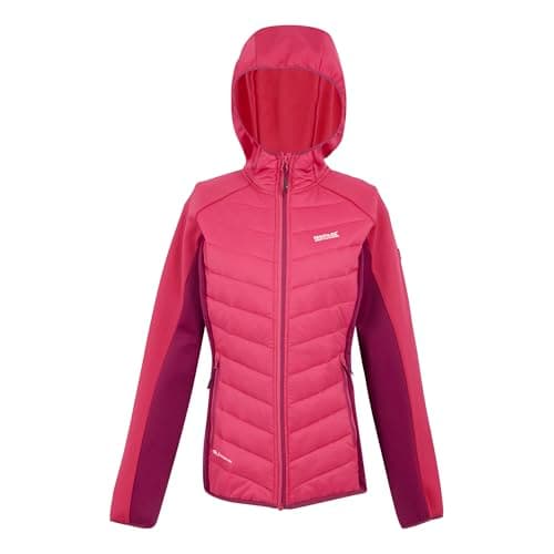 Image of Regatta Women's Andreson VIII Hybrid Jacket with Extol Stretch fabric & Warmloft insulation, perfect for hiking, walking & outdoor activities