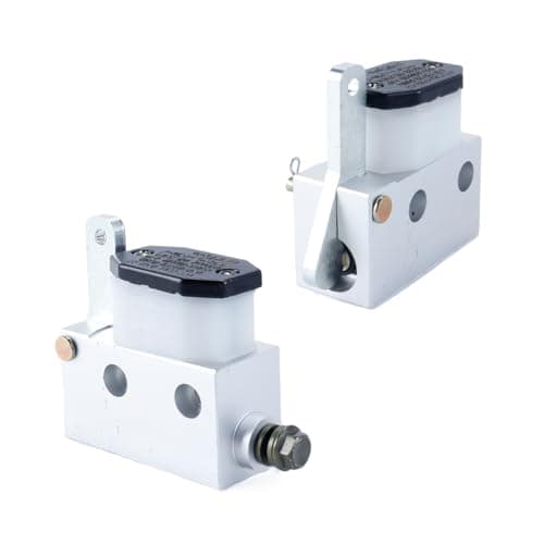 Image of Ausi Brake Master Cylinder Assembly, Brake Master Cylinder Compatible with Go Kart, 3 Wheel Atv Utv Modified