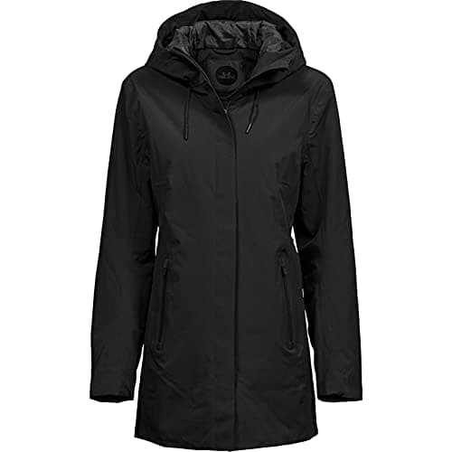 Image of Tee Jays Womens/Ladies All Weather Parka (XL) (Black)