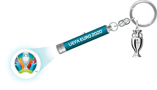 Image of UEFA Euro 2020 LED Keyring, Unisex-Adult, Multicoloured, 63 mm
