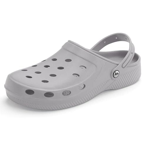 Image of Lakeland Active Women's Silloth Lightweight Ventilated Clogs - Grey - 6 UK
