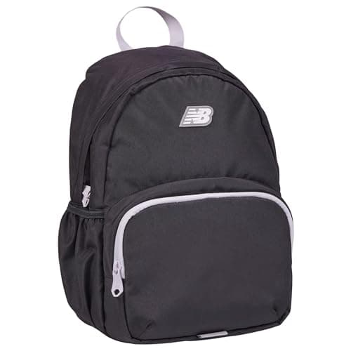 Image of New Balance Unisex Heritage Toddler Backpack, Kids Classic Pack & Bag, Black