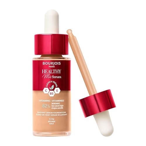 Image of Liquid Make Up Base Bourjois Healthy Mix Serum Nº 57N Bronze 30 ml