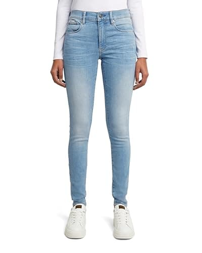 Image of G-Star Women's 3301 Skinny Jeans, Blue (lt indigo aged D05175-8968-8436), 29W / 30L