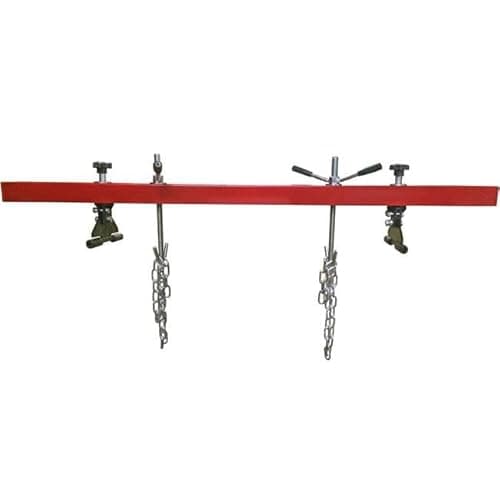 Image of GEAR4GARAGE 500kg Engine Support Beam – Heavy Duty Twin-Rod Lifting Bar with Adjustable Width & Double Chain