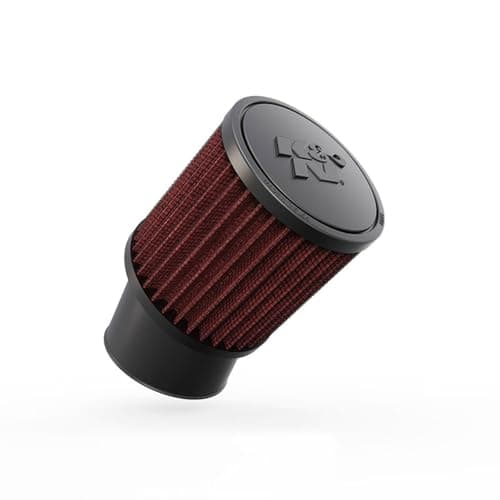Image of K&N Universal Clamp-On Air Filter: High Performance, Premium, Washable, Engine Filter: Flange Diameter: 2.4375 In, Filter Height: 4 In, Flange Length: 2 In, Shape: Round, RU-1750