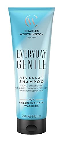 Image of Charles Worthington Everyday Gentle Micellar Shampoo, Nourish and Protect, Salon Shampoo for Everyday Use, 250 ml