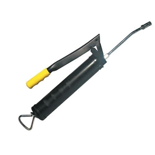 Image of Granville Side Lever Grease Gun | Heavy-Duty Metal Grease Applicator for 400g Cartridges | Bulk or Manual Fill Grease Dispenser Gun | Grease Gun with Rigid Extension Tube and Hydraulic Coupling