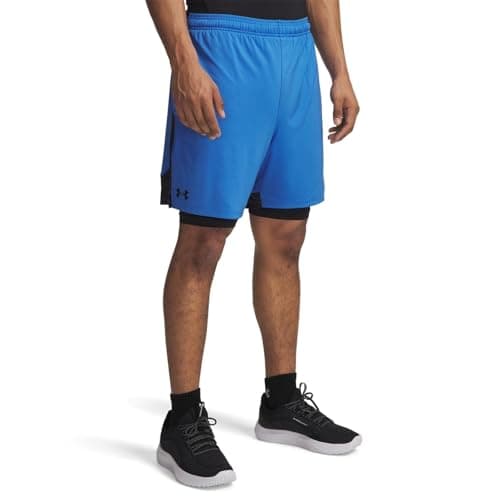 Image of Under Armour Mens Tech Vent Short Blue Atlantis M