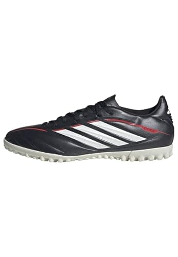 Image of adidas Unisex COPA Pure IV Club Turf Football Shoes, core Black/FTWR White/Lucid red, 9 UK