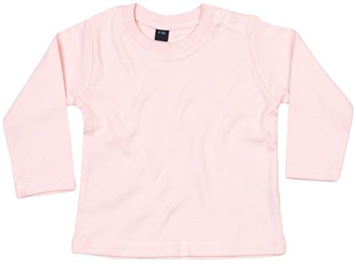 Image of Babybugz Baby Long Sleeve T Powder Pink 6-12 Months