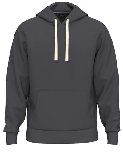 Image of SoftSpun- Midweight Hoodies For Men Uk Pullover Hooded Sweatshirt | Ultra Soft Mens Hoodies Year-Round Tops Preshrunk Jumper Winter Warm Cotton Plain Burgandy Hoodie Men | Mens Fleece Lined Hoodie