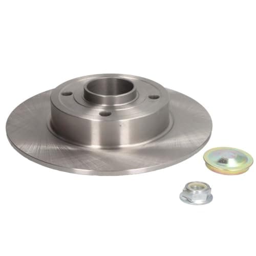 Image of FERODO BRAKE DISC | DDF1571-1 | REAR | FOR RENAULT CLIO III 2005-2014 | OE-MATCHING QUALITY | SMOOTH & QUIET PERFORMANCE