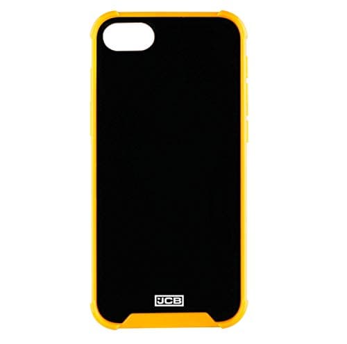Image of JCB Toughcase iPhone SE iPhone 8 iPhone 7 Black & Yellow Shockproof Protective Mobile Phone Case