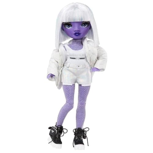 Image of Rainbow High Shadow High - DIA MANTE - Purple Fashion Doll with Fashionable Outfit and 10+ Colourful Play Accessories - Great for Kids and Collectors Ages 4+