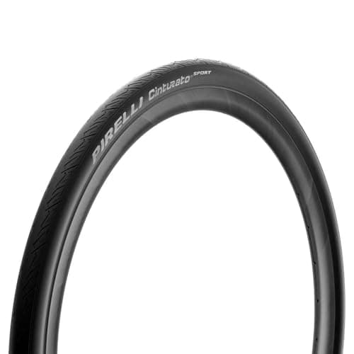 Image of Pirelli Cinturato Sport Folding Road Bike Tyre, 700 x 28c, Black